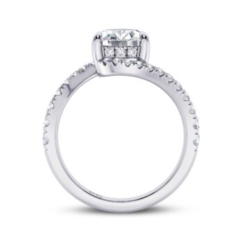 Pear-fect Stroke Engagement Ring