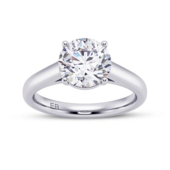 Imperial Round Solitaire Ring