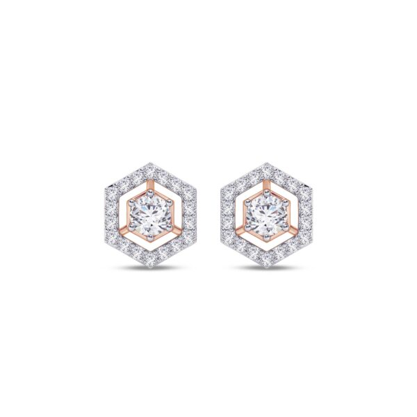 Hexolitaire Embrace Duet Earring