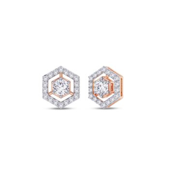 Hexolitaire Embrace Duet Earring