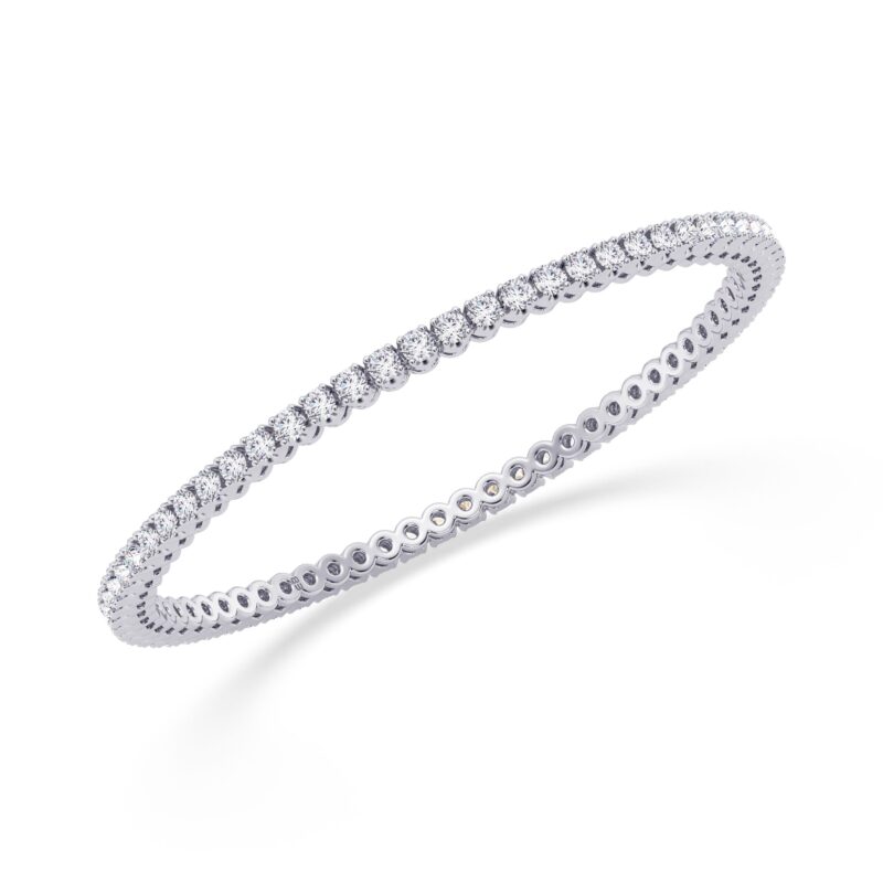 0.07 cts each Quintessential Bangle