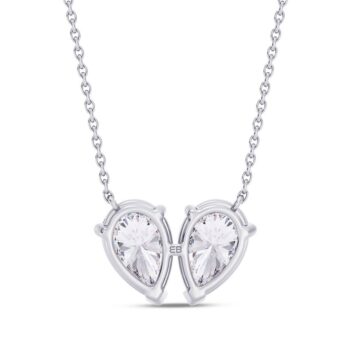 Drop Duo Diamond Pendant