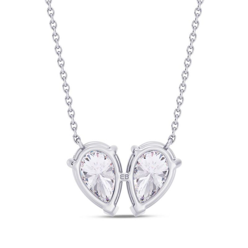 Drop Duo Diamond Pendant