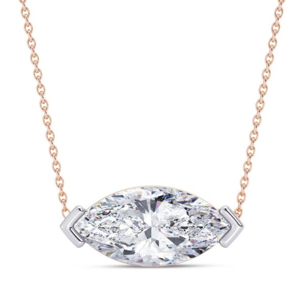 Regal Marquise Diamond Pendant