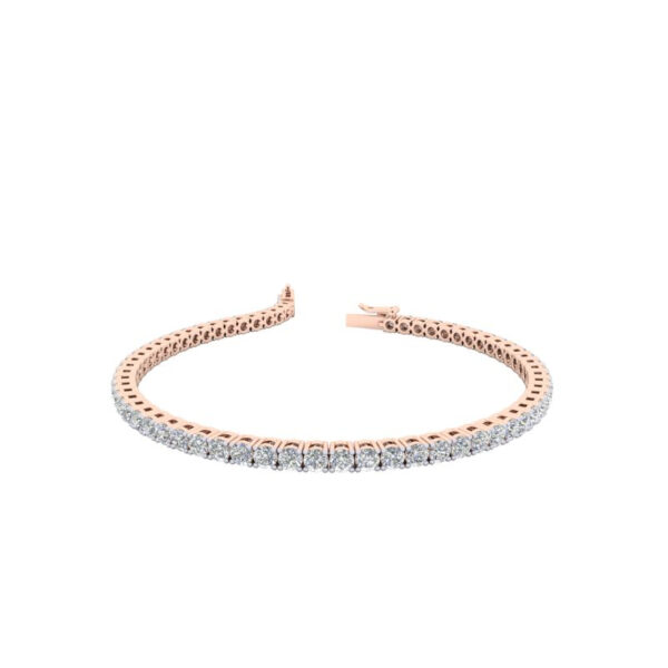 0.03 cts each Classic Tennis Bracelet