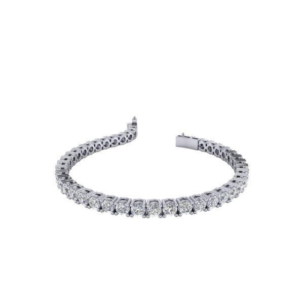 0.08 cts each Classic Tennis Bracelet