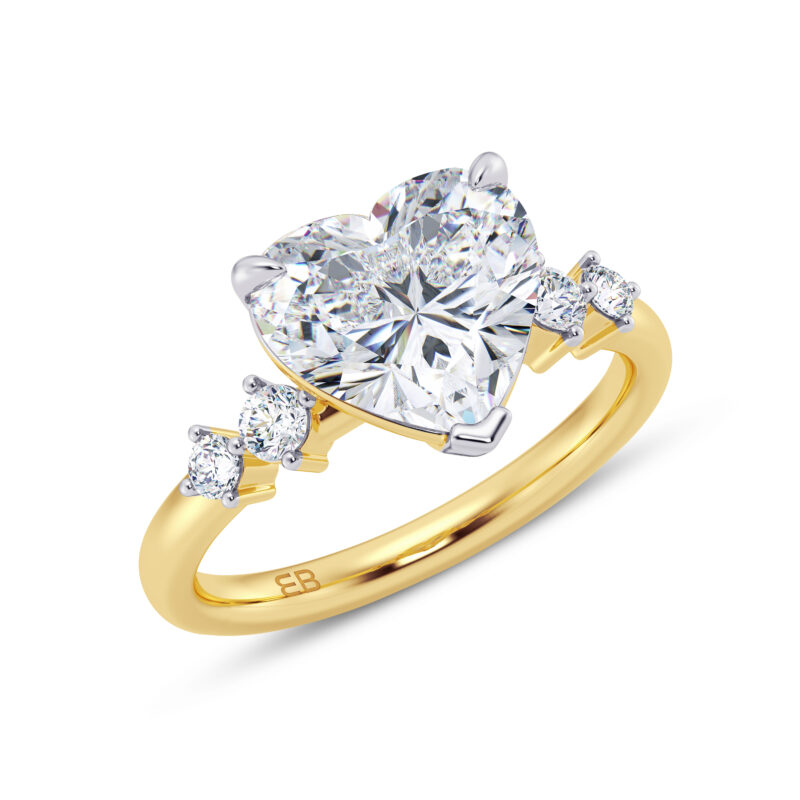 Splendour Heart Engagement Ring