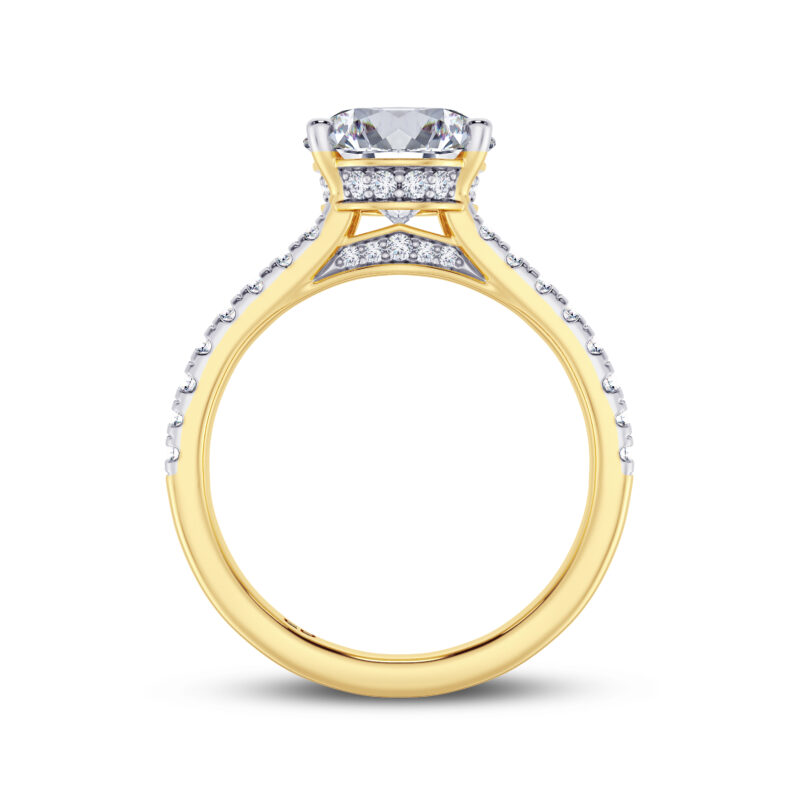 Serene Oval Engagment Ring