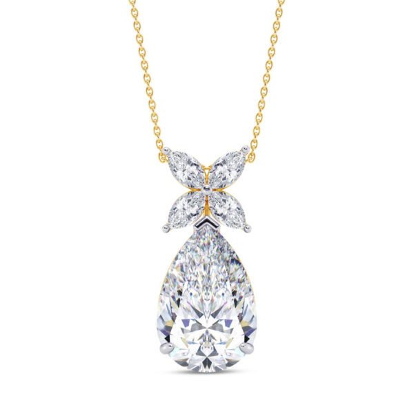 Fleur Classic Pear Pendant