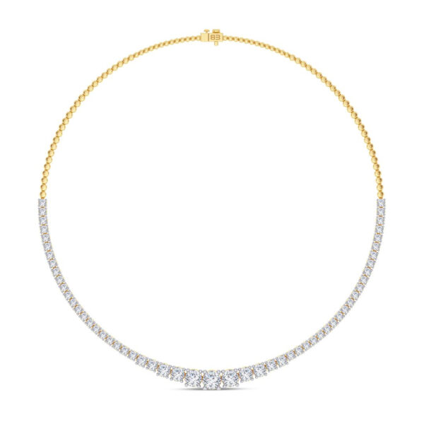 Bold Classic Diamond Necklace