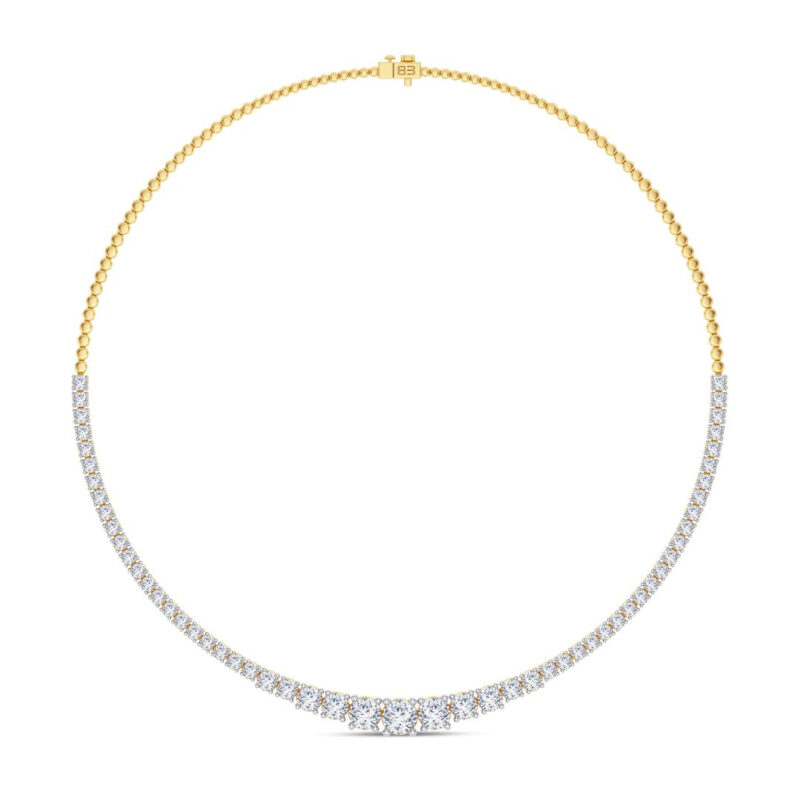 Bold Classic Diamond Necklace