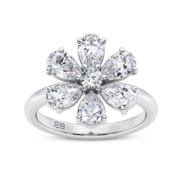 Daisy Diamond Ring