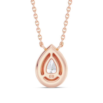 Lucent Pear Diamond Pendant