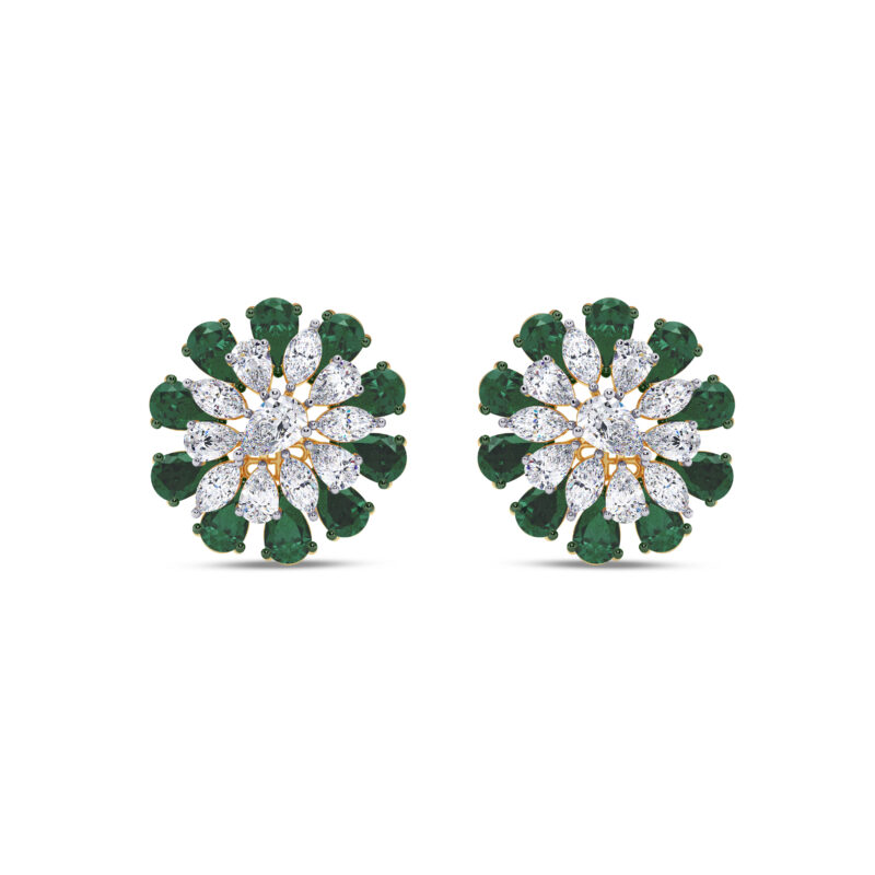 Floral Verde Earrings