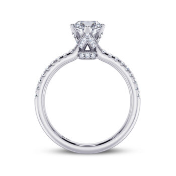 Tulip Marquise Engagement Ring