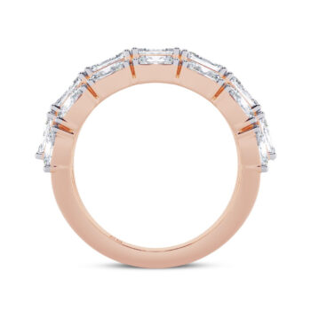 Sparkle Trio Half Eternity Ring