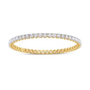 0.15 cts each Subtle Allure Bangle