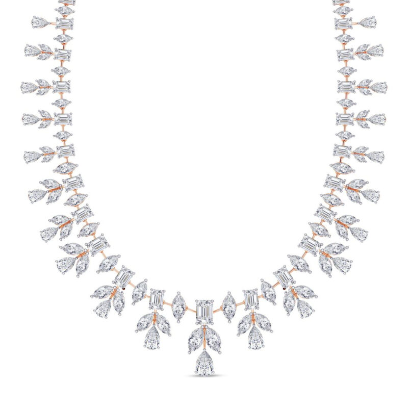 Gleaming Extravaganza Diamond Necklace