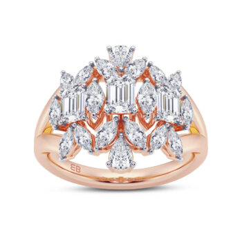 Gleaming Extravaganza Diamond Ring