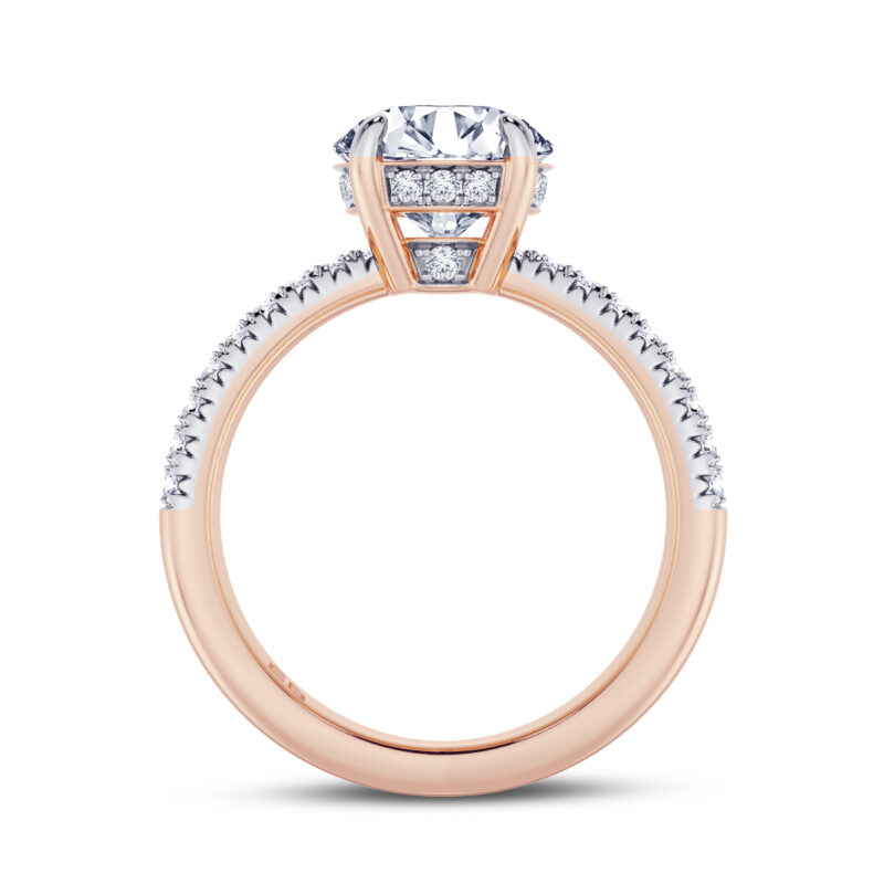 Bold Monarch Engagement Ring