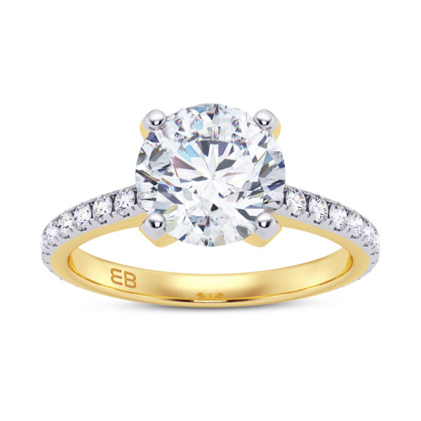 Stunning Round Engagement Ring