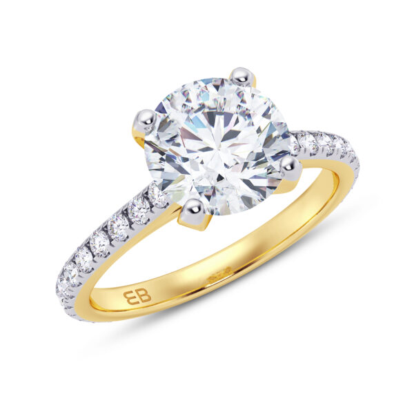 Stunning Round Engagement Ring