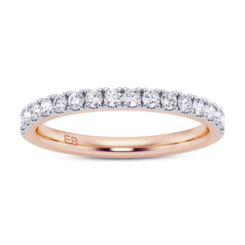 Selene Half Eternity Ring