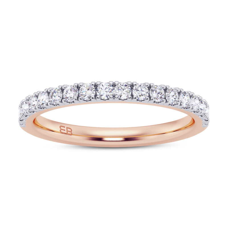 Selene Half Eternity Ring