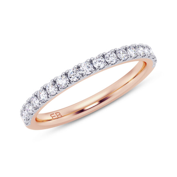 Selene Half Eternity Ring