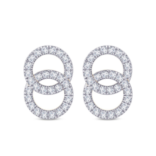 Twin Circlet Earring