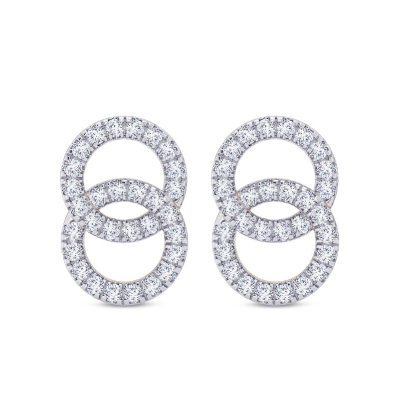 Twin Circlet Earring