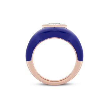 Cobalt 1 ct Bold Princess Ring