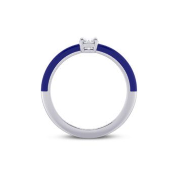 Cobalt Trio Ring