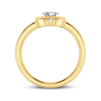 Oval Caress Diamond Ring