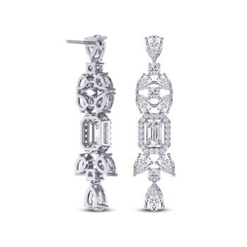 Scintillating Dangle Earring