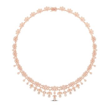 Floral Fantasy Diamond Necklace