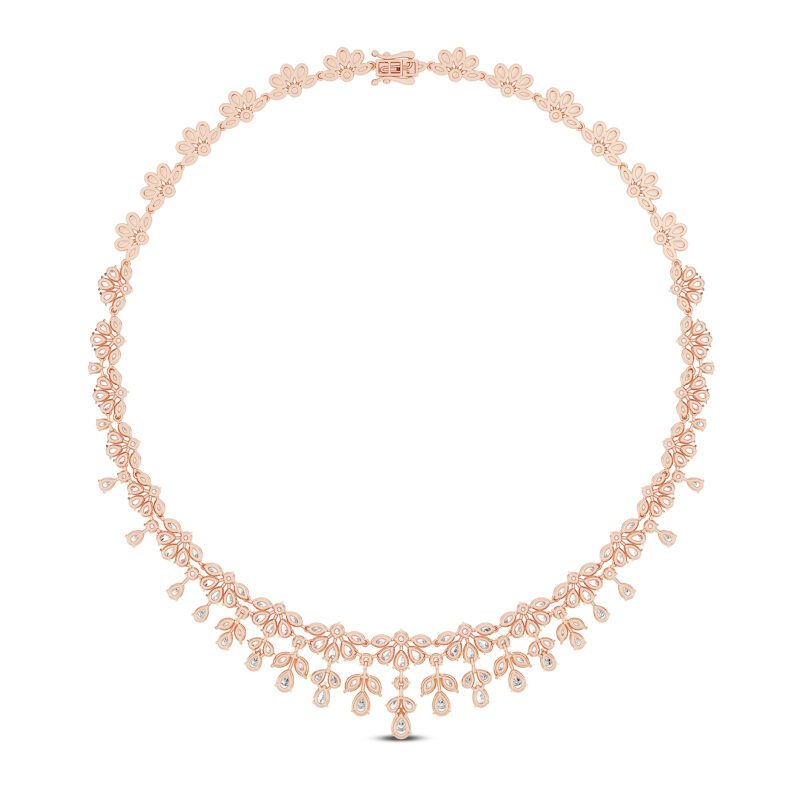 Floral Fantasy Diamond Necklace