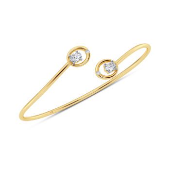 Oval Caress Flexi Bangle