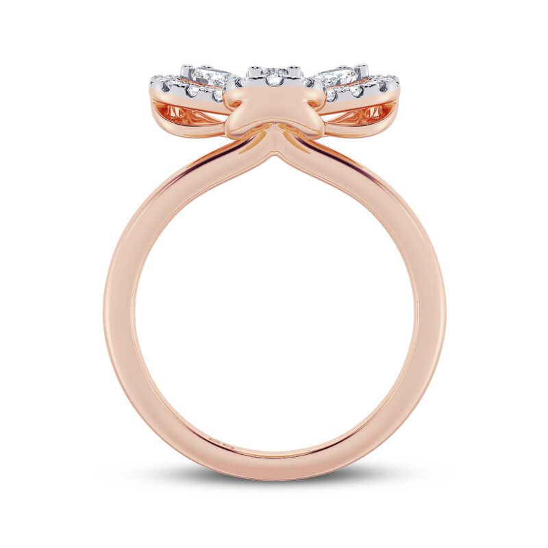 Pear-fect Trifecta Diamond Ring