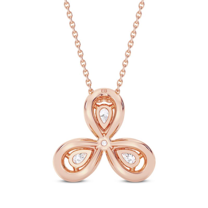 Pear-fect Trifecta Diamond Pendant