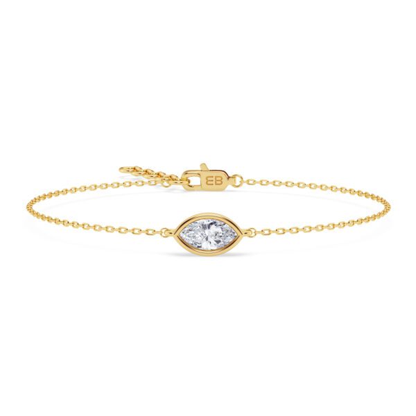 0.50 ct Marquise Chain Bracelet