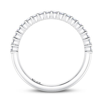 Sleek Half Eternity Ring