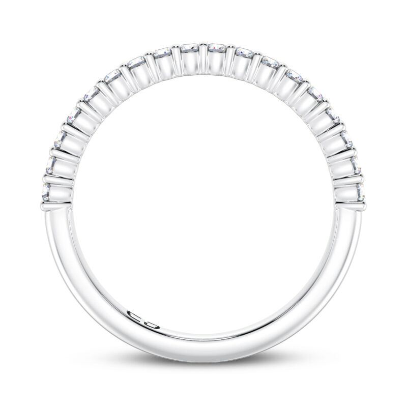 Sleek Half Eternity Ring