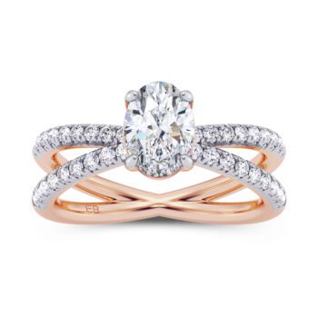 Oval Monarch Engagement Ring