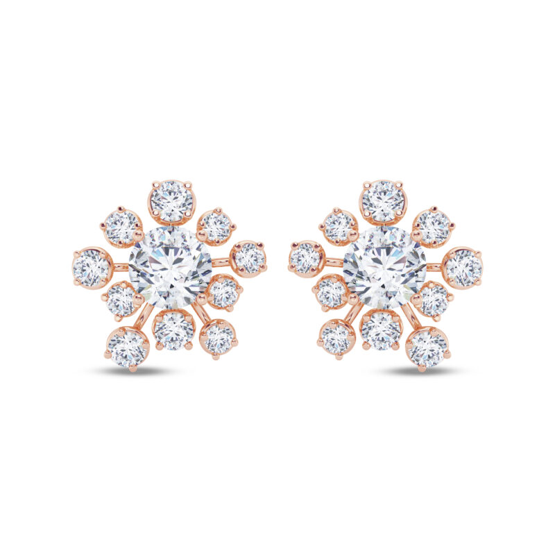 Supernova Diamond Earring