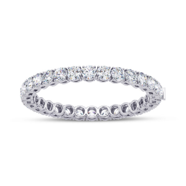 1.00 cts each 4 Prong Openable Bangle