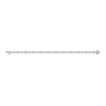 Scintillating Round Tennis Bracelet