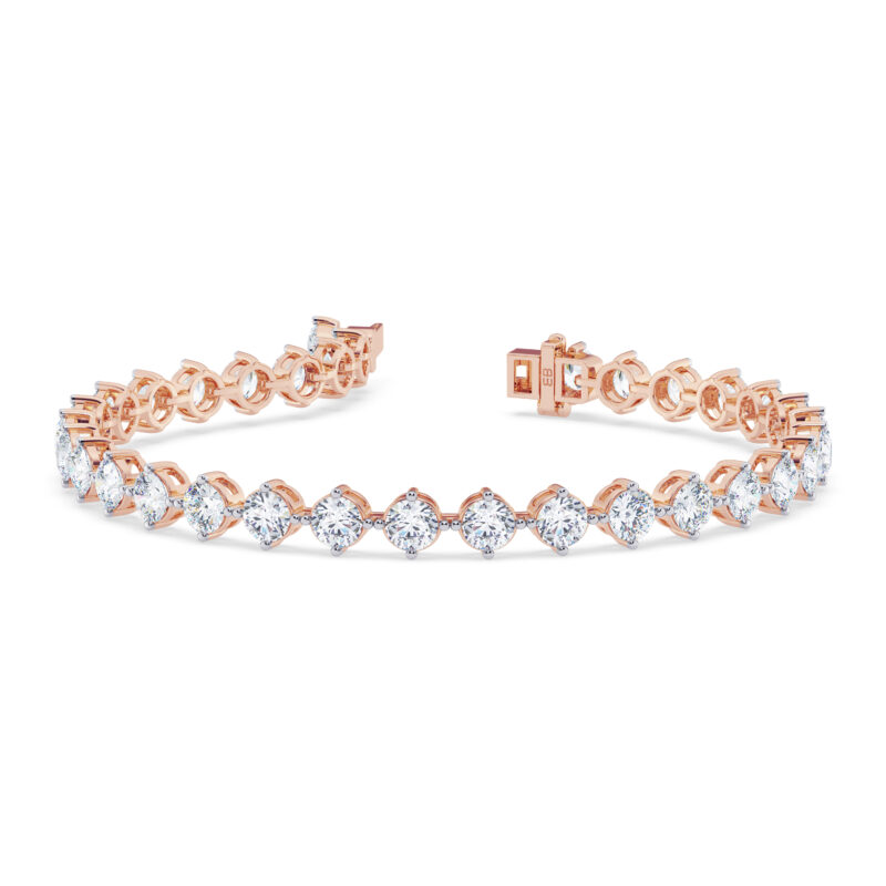 0.25 cts each 4 Prong Tennis Bracelet