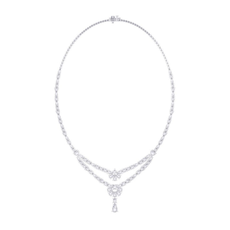 Blooming Love Diamond Necklace