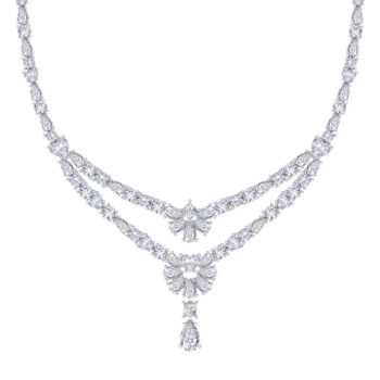 Blooming Love Diamond Necklace